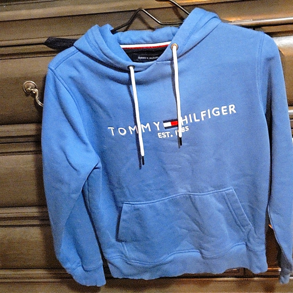 Tommy Hilfiger blue hoodie
